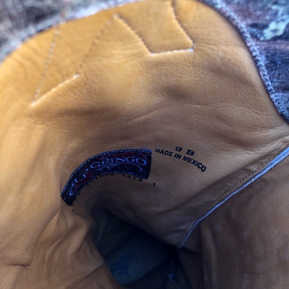 Old Gringo Mayra Camo Boots 9 Cowboy Western NEW - Picture 14 of 16